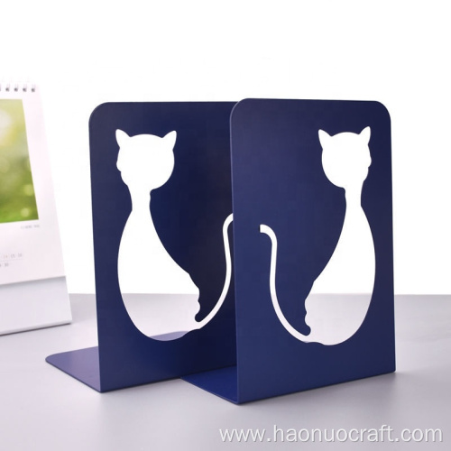 Dibujos animados creativos de gatos huecos de alto grado por porta libros
